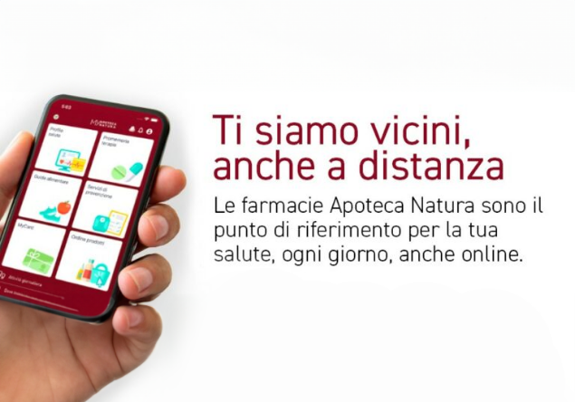Ti siamo vicini, anche a distanza - Apoteca Natura